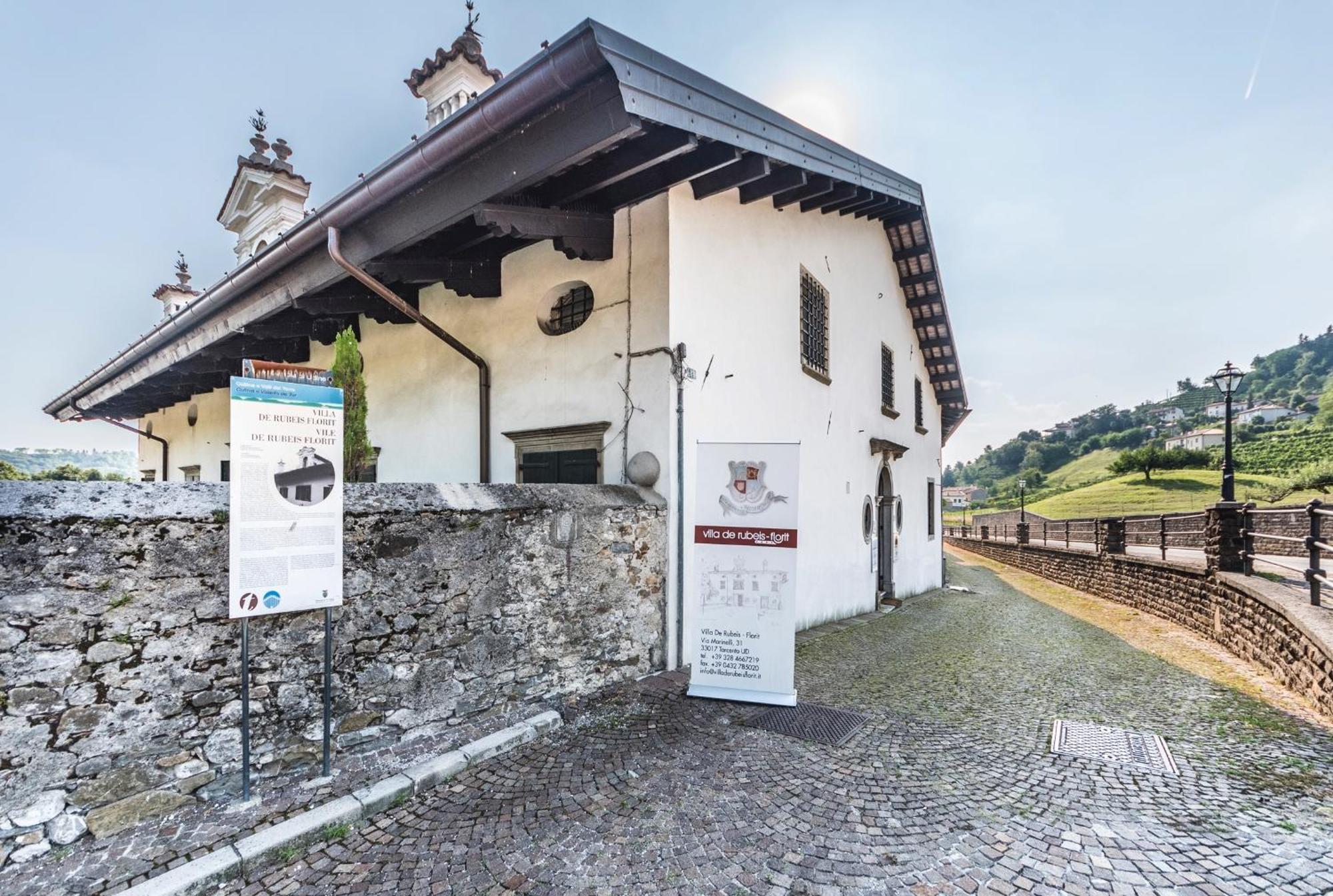 Villa De Rubeis Florit Tarcento Buitenkant foto